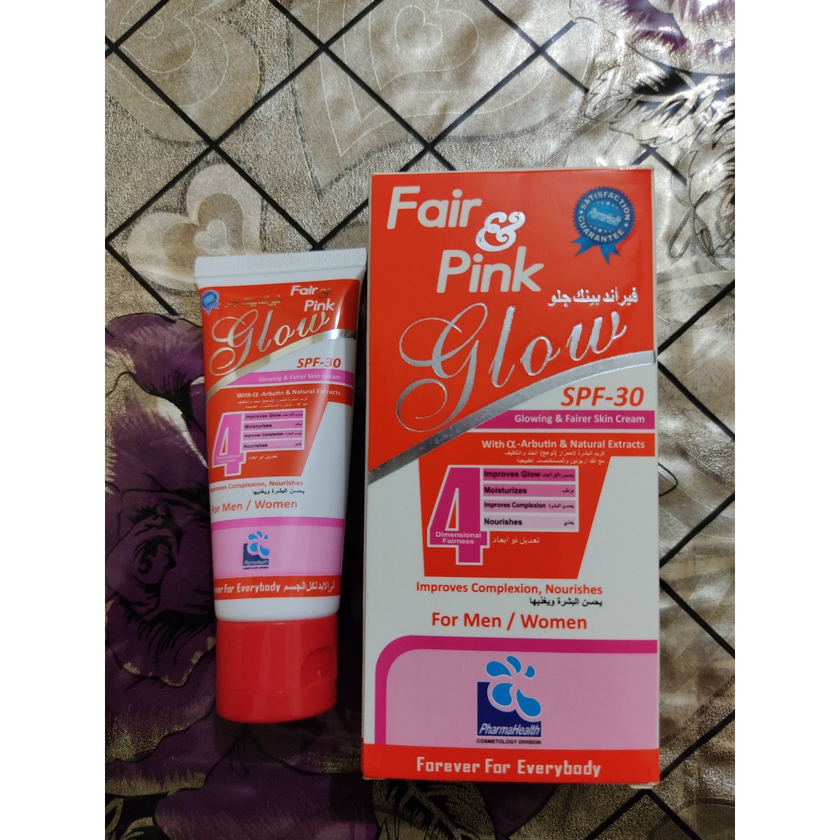 fair and pink glow spf 30