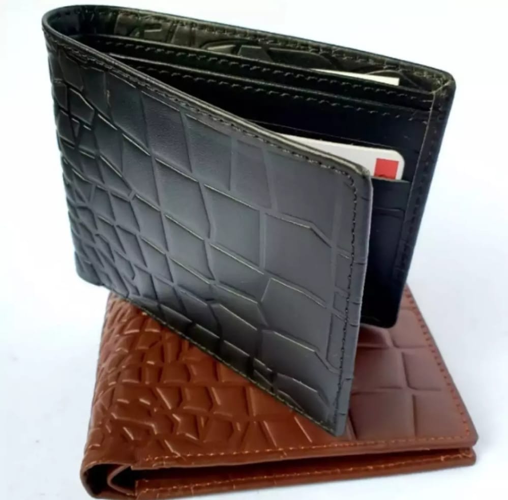 100% Genuine Crocodile Cow Leather Wallet for men 2024 card holder purse