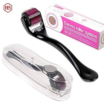 Derma Roller 1MM and 0.50MM Hair Toll for Beard Growth, Hair Regrowth, Skin Care, Scalp Treatment, Anti-Hair Loss, Microneedle Roller for Face, Beard & Hair, Professional Derma Roller for Men and Women – Premium Hair Growth Tool