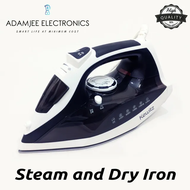 KEWITZ Steam Iron and Dry Iron CH8056-28 Power Life