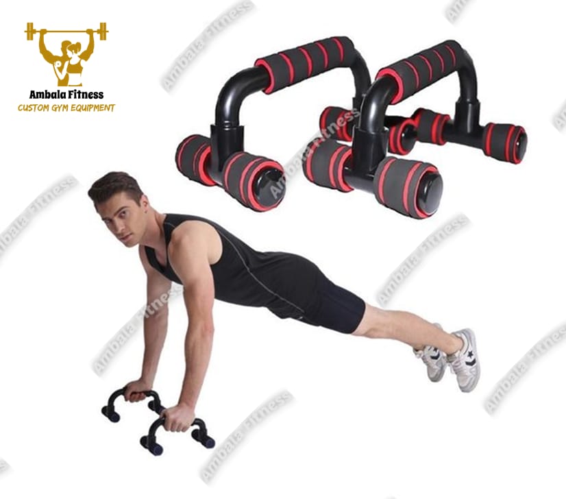 2pcs H I-shaped ABS Fitness Push Up Bar Push-Ups Stands Bars Tool Fitness Chest Training Exercise Sponge Hand Grip Trainer New