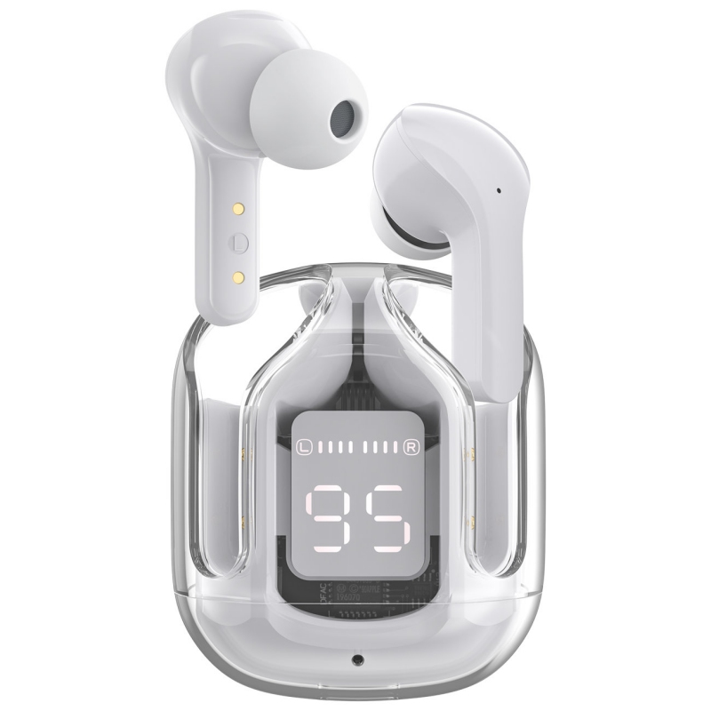 Air31 Bluetooth 5.3 Wireless Earbuds with Touch Controls, Crystal Clear Sound, IPX7 Waterproof, Long Battery Life, and Charging Case for All Bluetooth Devices