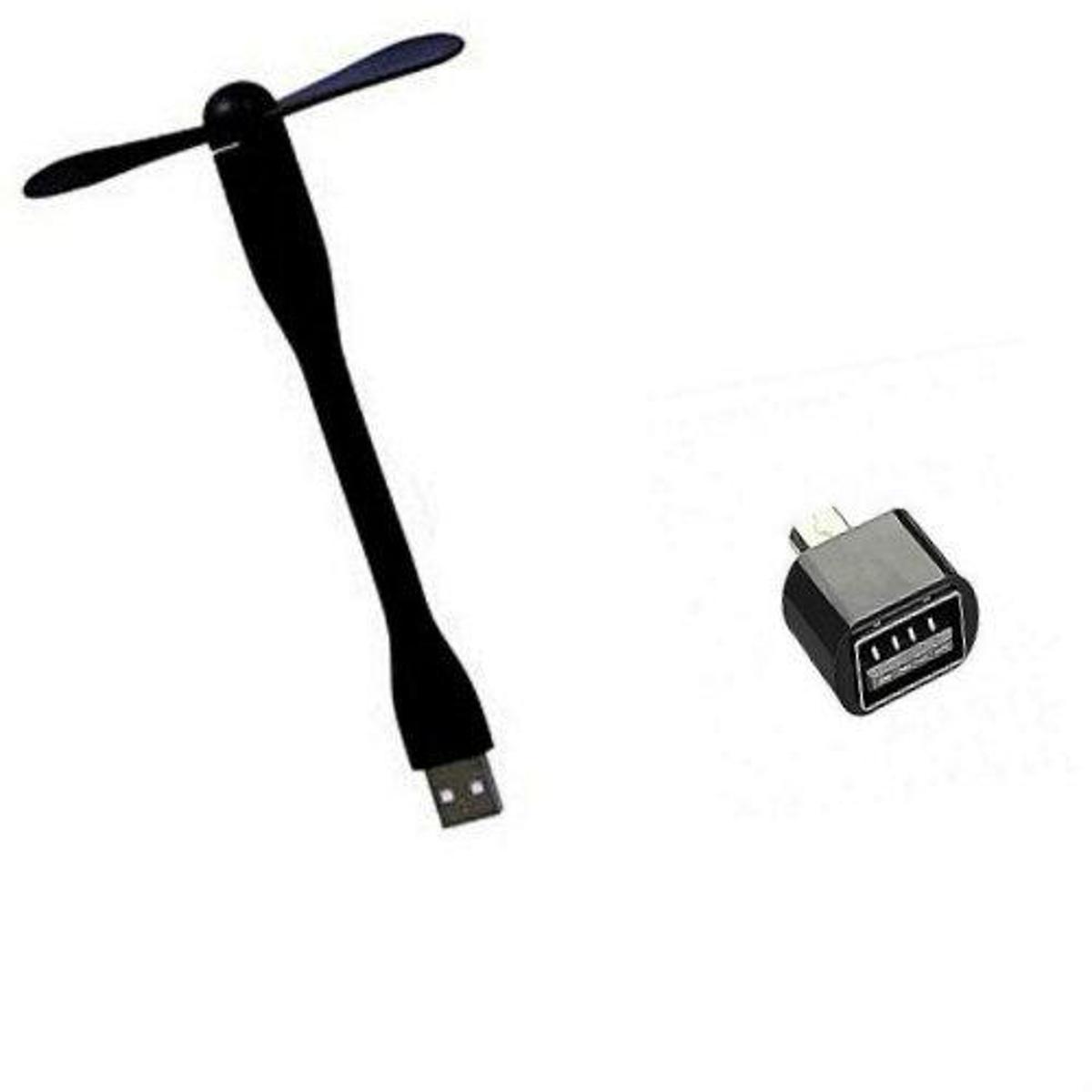 Otg Micro Usb Adapter & Usb Mini Fan