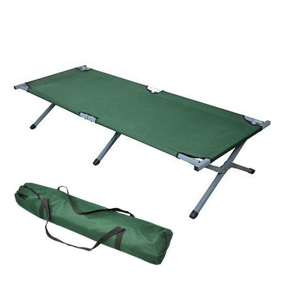 portable folding camp beds