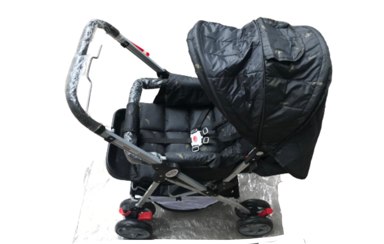 8 Big Tyres Alloy Foldable Baby Stroller Pram