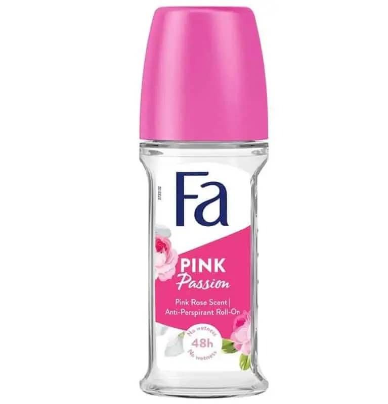 FA Roll On Anti-Perspirant Pink Passion Rose Scent 50 ML