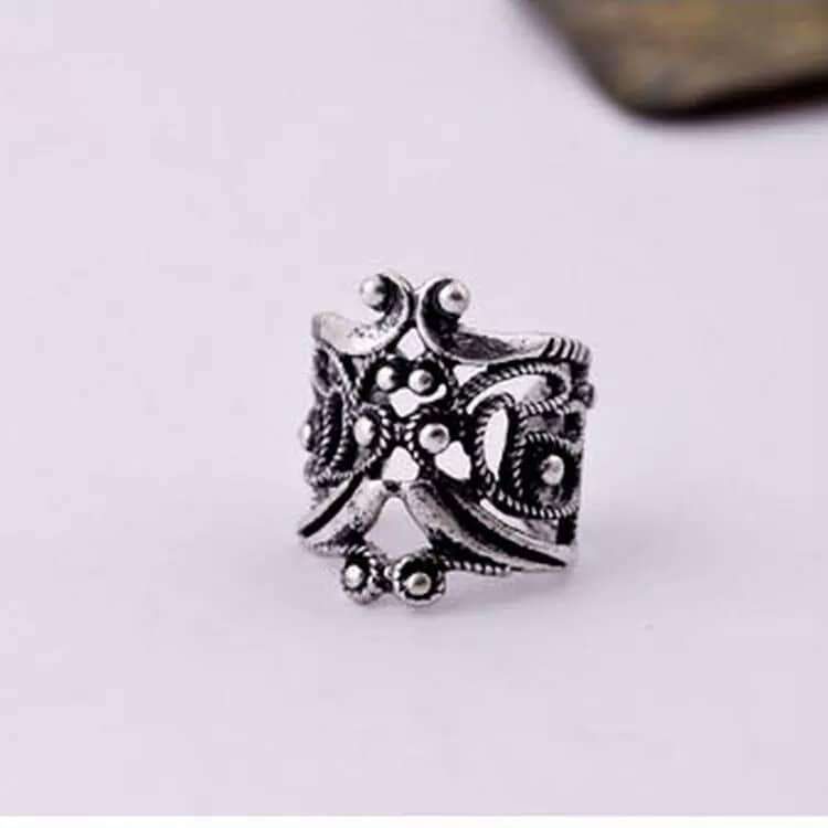 Antique Ear Cuff For Girls & Womens Fashion 1 Pc Silver