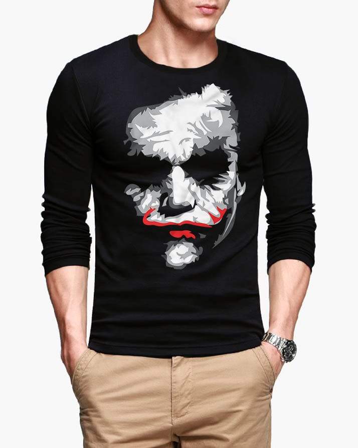 Joker Printed Full Sleeves Cotton T 