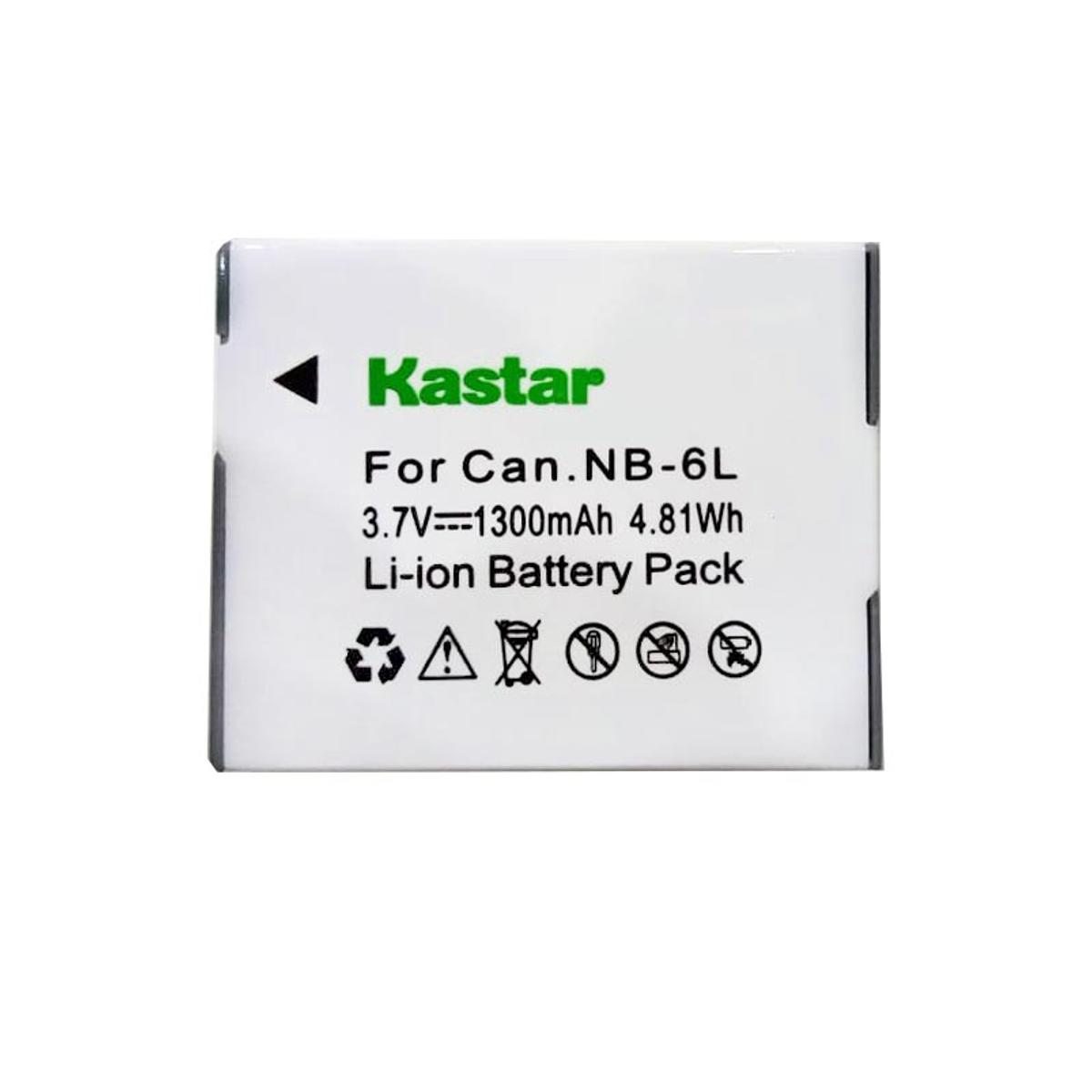 Kaster Battery NB-6L Digital IXUS 95 IS IXUS 85 IS