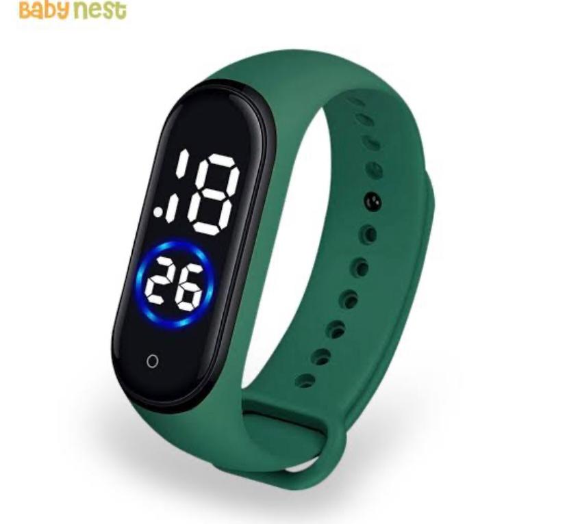 Waterproof M4 Touch Led Digital Watch For Men & Boys Girls Fashion - All Colors Available
