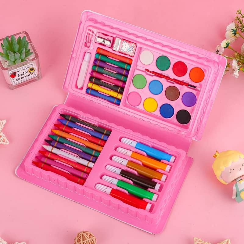 Color Small Kit 42 | 68 | 86|150 PCS Colouring Color Kit / Set With Button Box Best ...