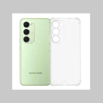 Tecno Spark 40 Pro Plus  Shock-Mat Shockproof Silicone Soft Case For Tecno Spark 40 Pro Plus