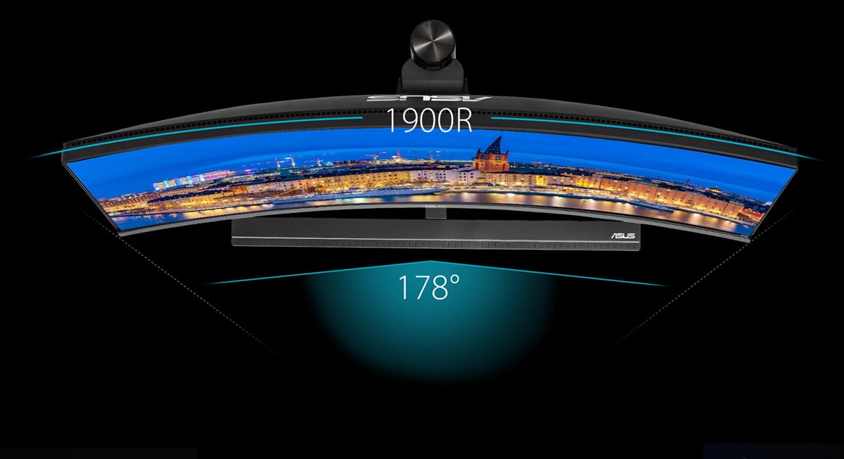 ASUS ProArt Display PA34VC 34.1inch 100Hz Curved Professional Monitor UWQHD, 1900R Curvature, HDR-10 ÎE < 2, Hardware Calibration, Thunderbolt⢠3, Adaptive-Syn 19 38059c7d72f363bad0a3b50f5f6829b6