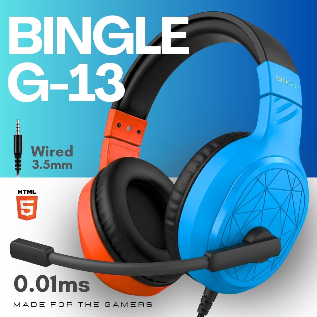 PRO Gaming Headphones RGB with Noise Cancelling Microphone - 360 Surround Sound Super Bass Vibration Over the Ear Wired Head Phones Headset for Gaming for PC, Pubg Mobile, PS4, Laptop- SnapMart