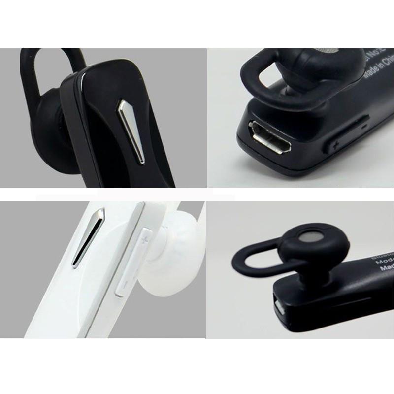 (Buy 1 Get 1 Free) M163 FBT Business Design Wireless Single Bluetooth Earphone Headset (Compatible With All Bluetooth Devices).