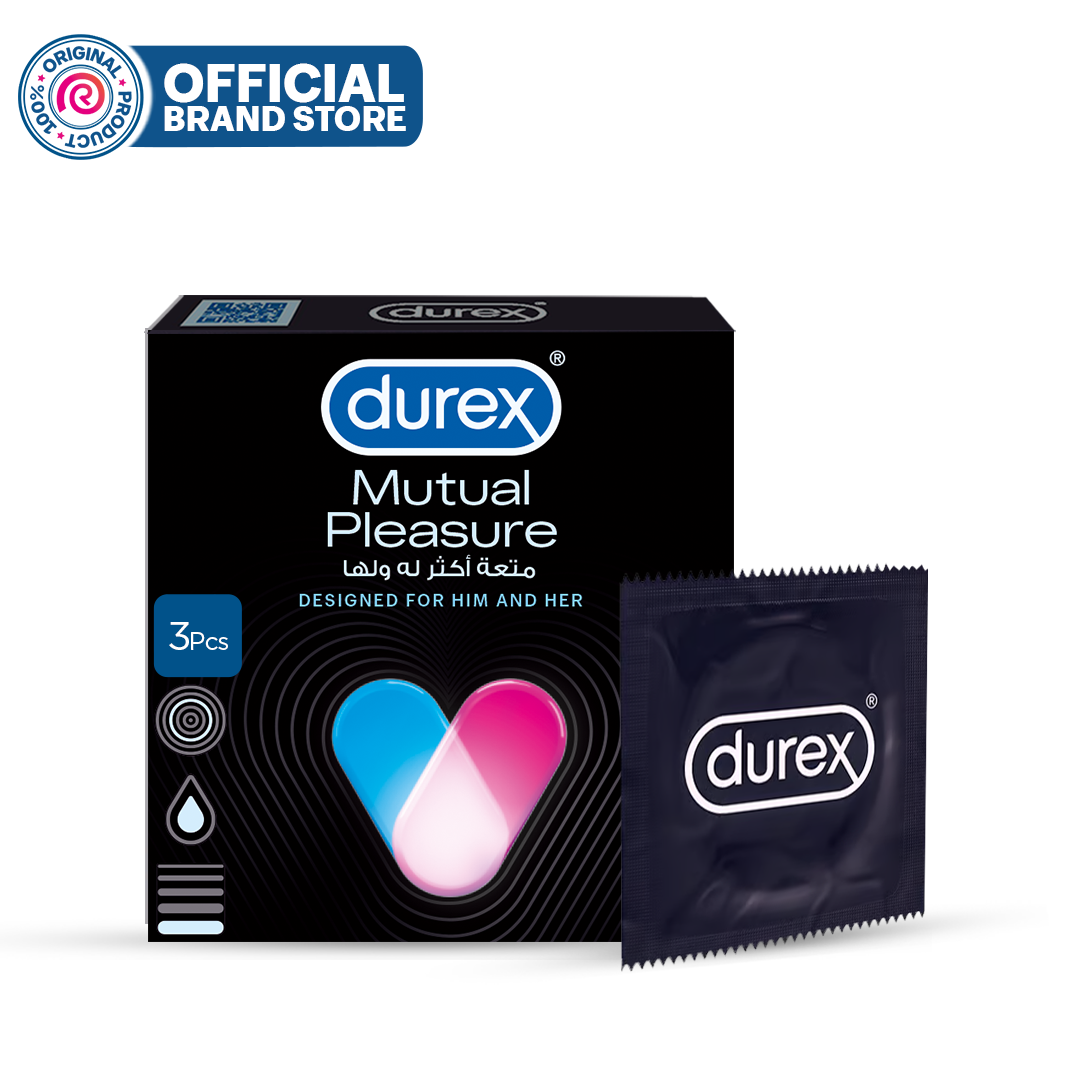 Durex Mutual Pleasure Condoms 3 Pieces