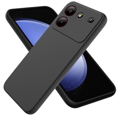 Custodia Per ZTE Blade A54 (6,60'') – 2 Pezzi (Nera + Trasparente) – Morbida TPU Anti Graffio