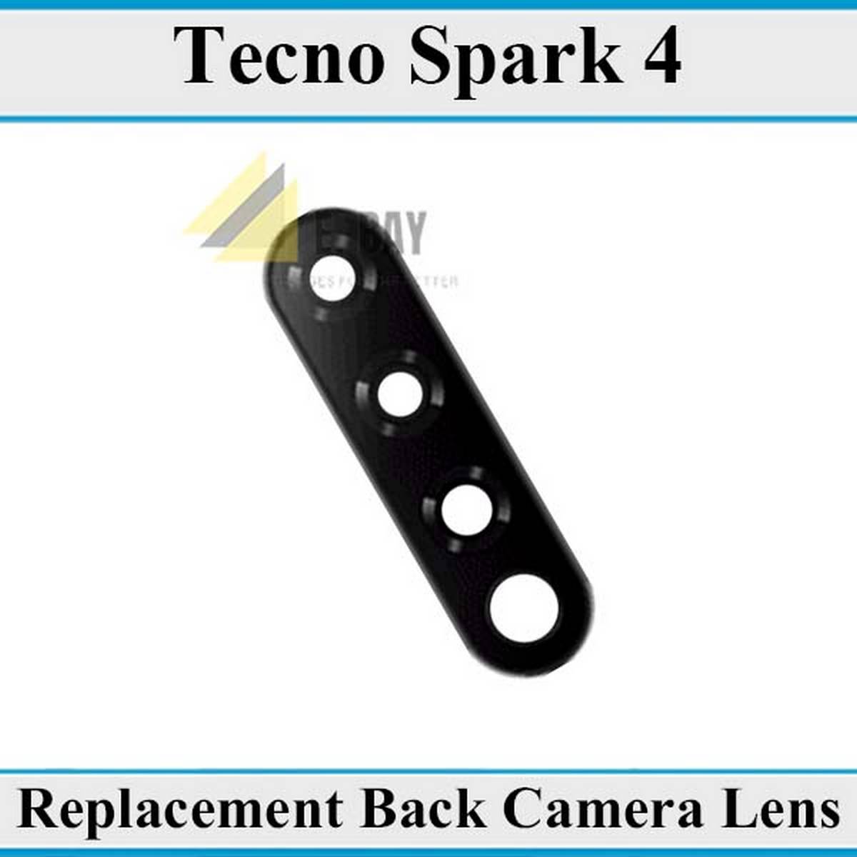 tecno spark 4 back camera glass