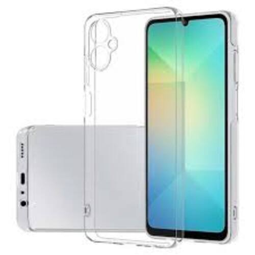 Samsung A07 New Anti Shock Four Corner Bumper Open Camera Protection 1.3mm Air Bag Soft Transparent Jelly-Clear