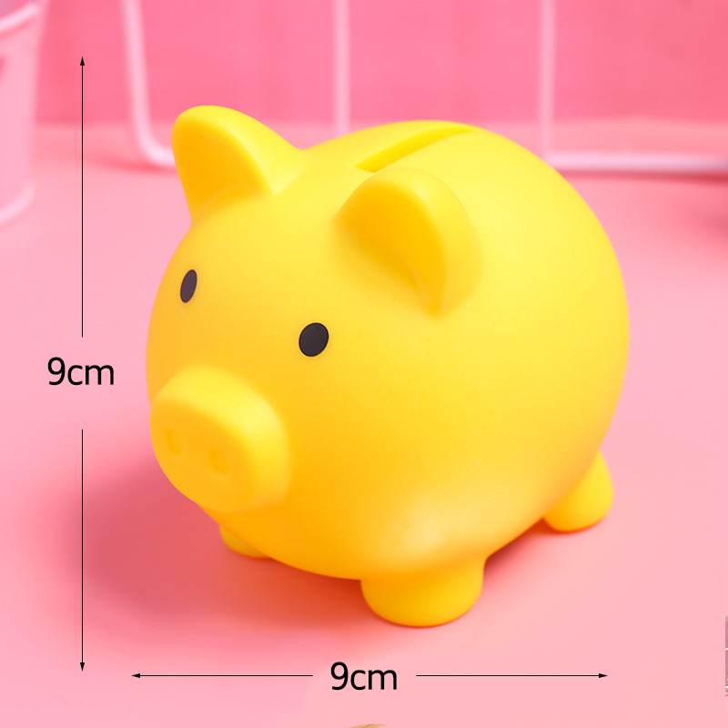 Cute Piggy Bank Money Boxes Storage Kids Toys Home Decor Money Saving