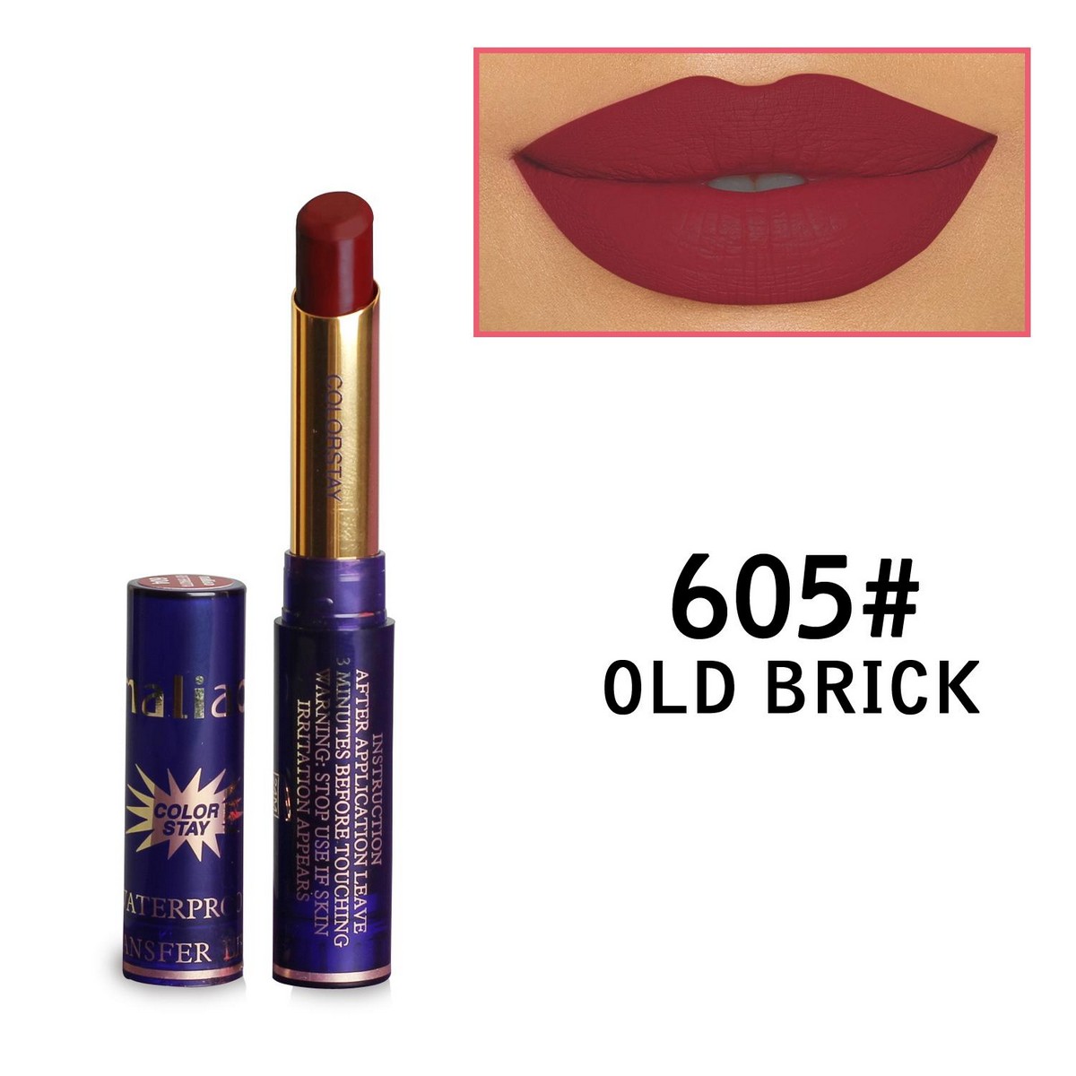 maliao non transfer lipstick