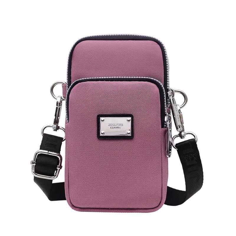 Balloon Nylon Mobile Phone Crossbody Bag – 3-Layer Wallet