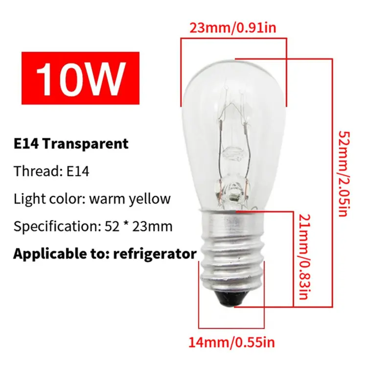 Halogen oven light deals bulb