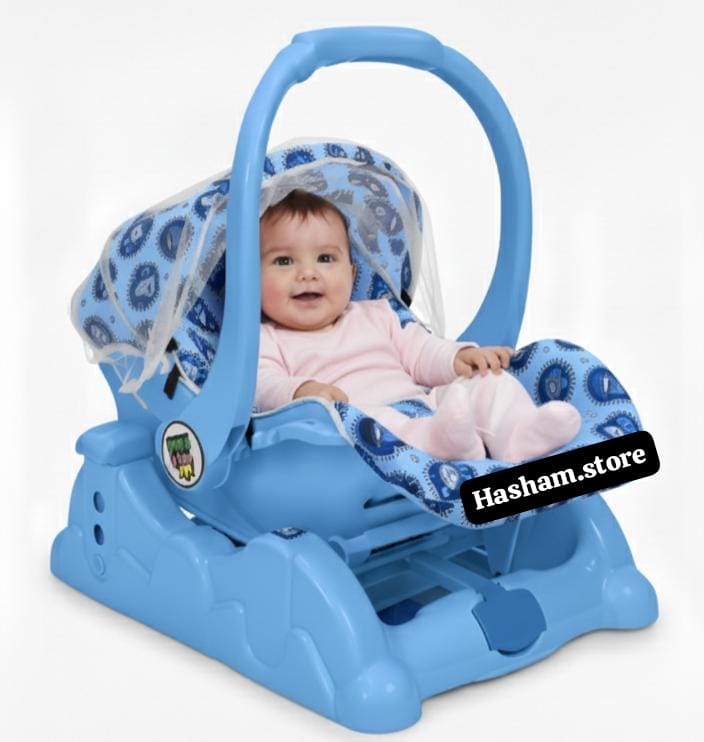 Baby carry cot / 3in1 carry cot-with 3 adjustable sizes / premium & high quality/ carry cot for baby / Baby carry cot seat with swing mosquito net and space for diapers / Mama Love Baby Swing 3 in 1 Carry Cot