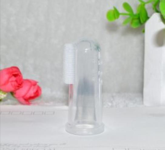 Baby Finger Silicon Toothbrush Teeth Clearr Massage - Buy Now !