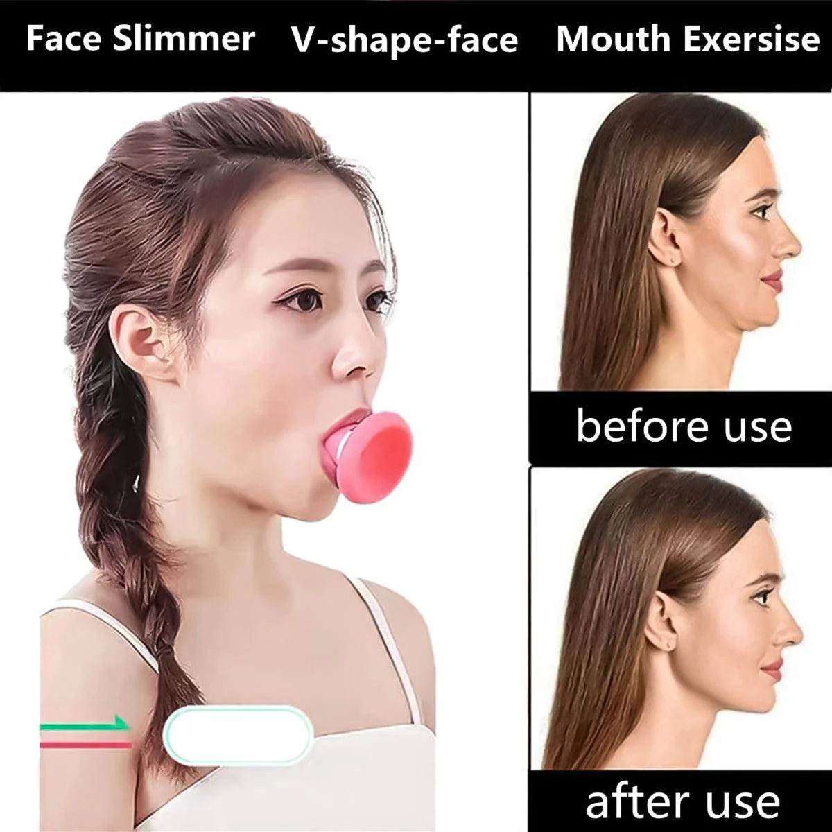 Jawline Shaper Ball 50lbs For Men & Women