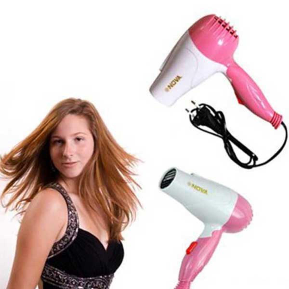 Nova 1000W - Heavy Duty Electric Foldable Hair Dryer