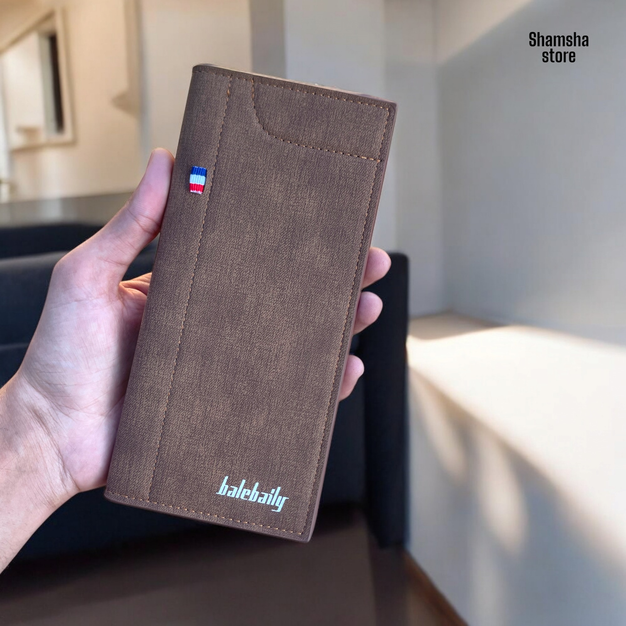 Sandy Slim Balebaily Wallet - 10 card slots, 1 ID slot, 2 Cash Pockets Also For Documents, Bills ETC