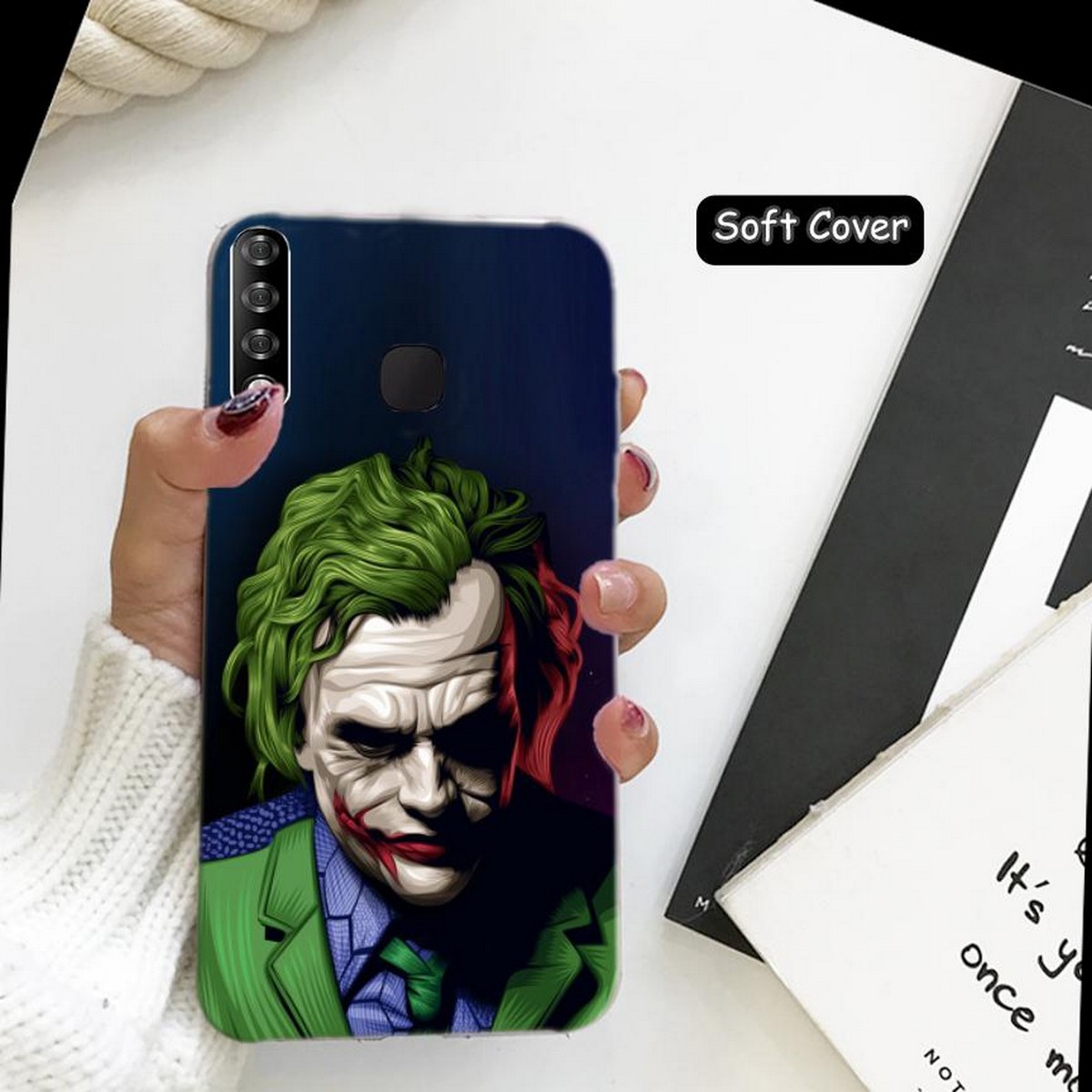 Infinix Smart 3 Plus Pouch Case - Joker Soft Back Cover Case