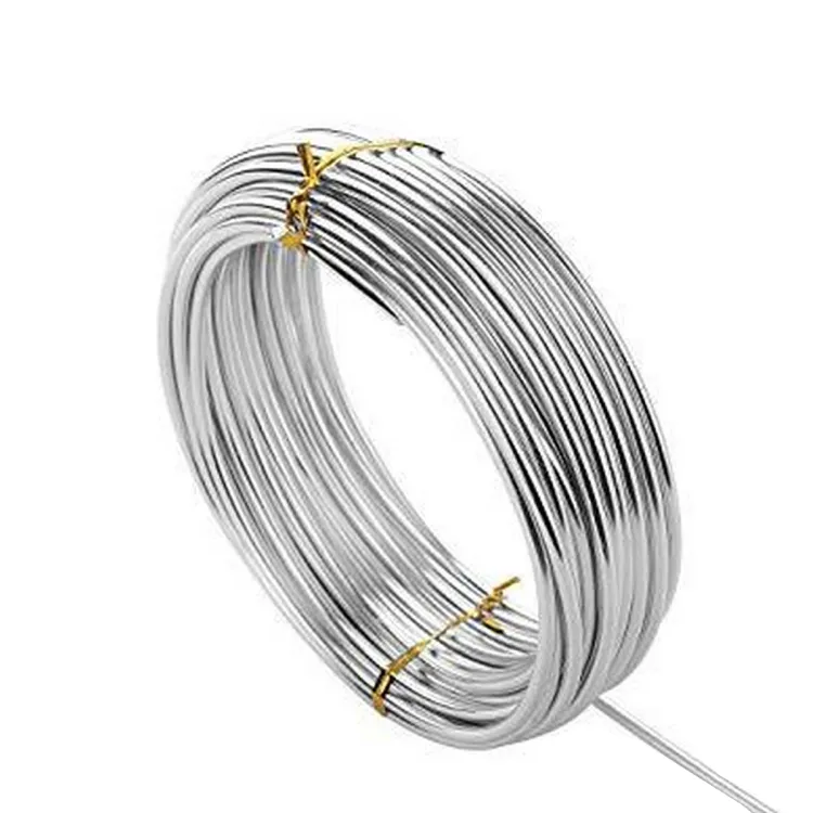 Aluminum Wire, Bendable Metal Craft Wire for Making DIY Crafts 17 Feet/5  Meters Length (1 mm Thickness) Aluminium