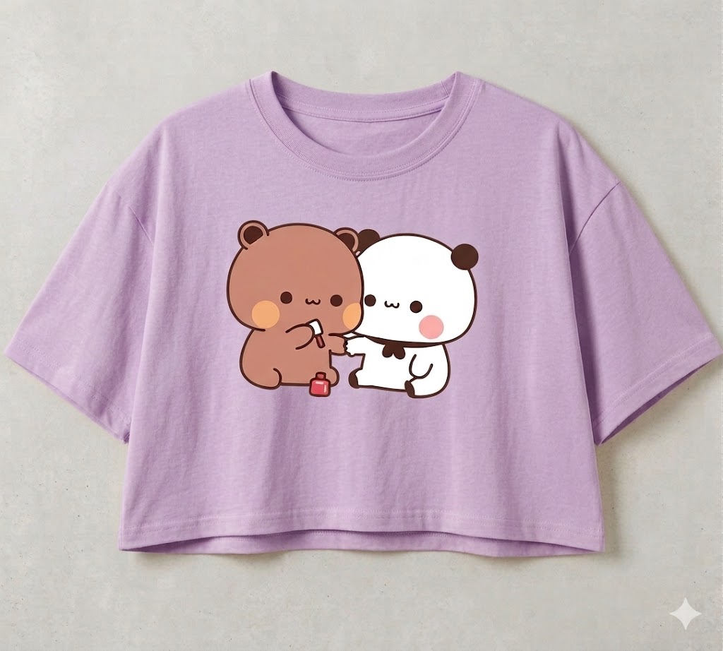 ALISAVER-Trendy Dudu Bubu Crop Top For  Girls and Womens