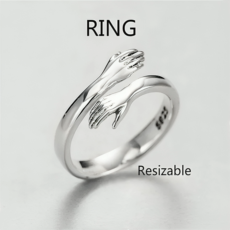 Hug Rings for Girls and women adjustable rings, gift for loved ones, Couple Rings Jewelry |Wrap round Rings