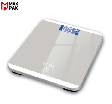 Upto 180kg iScale Weight Machine - Digital Heavy Duty Electronic Weighing Scale with Dual LED Display - Heavy Electric Weight Machine With Durable Steel Quality - For Home & Personal Use - Black/Golden/Pink/Silver