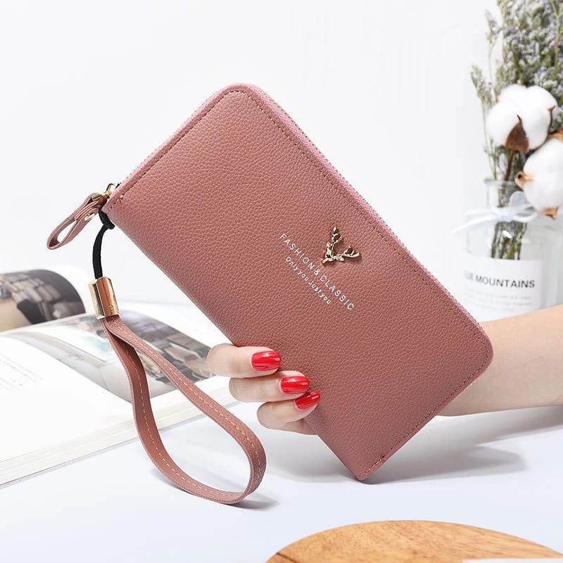 Ladies mobile holder purse wallet