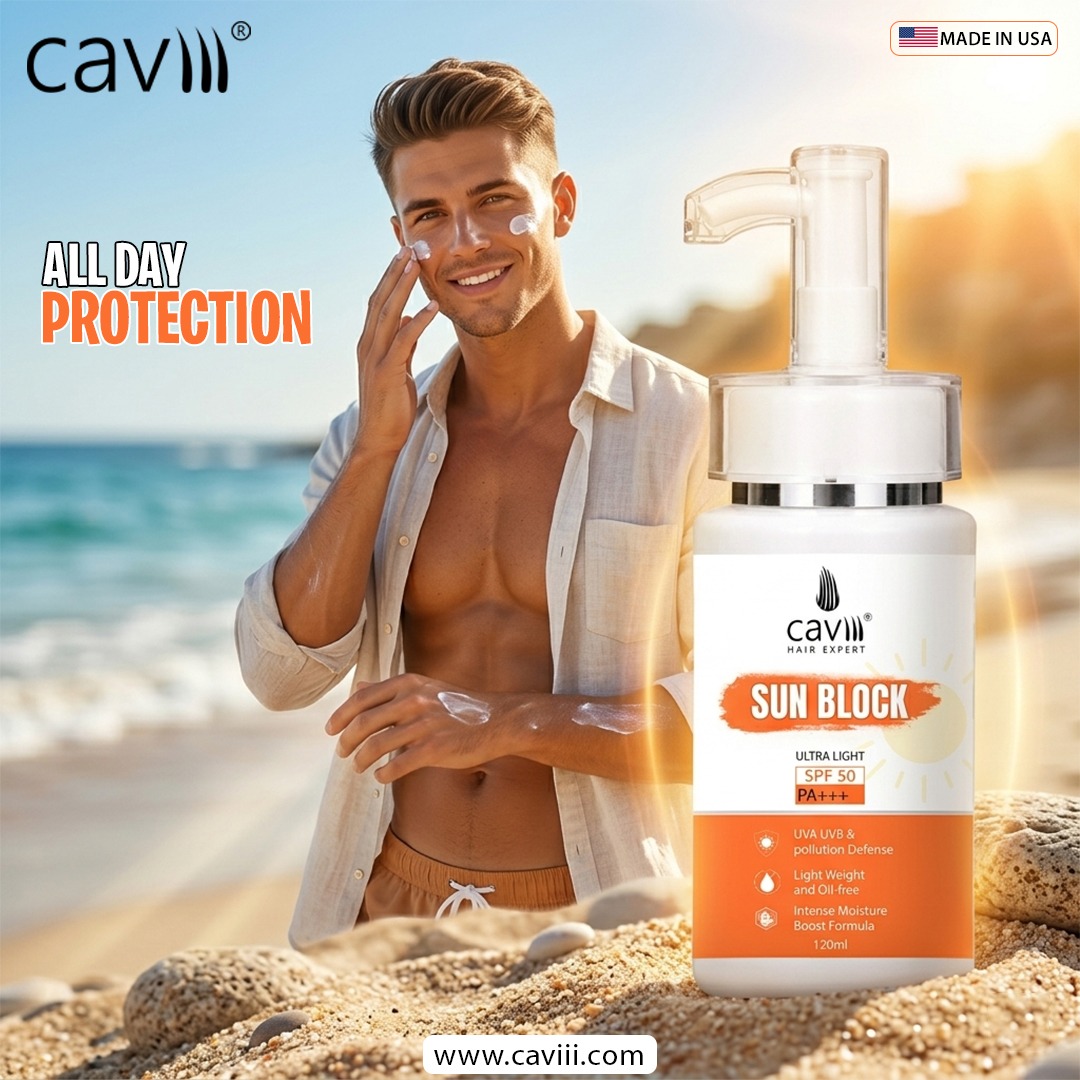 Caviii Premium imported Sun Block for oily skin sunblock for dry skin for all skin types medicated with whitening effect