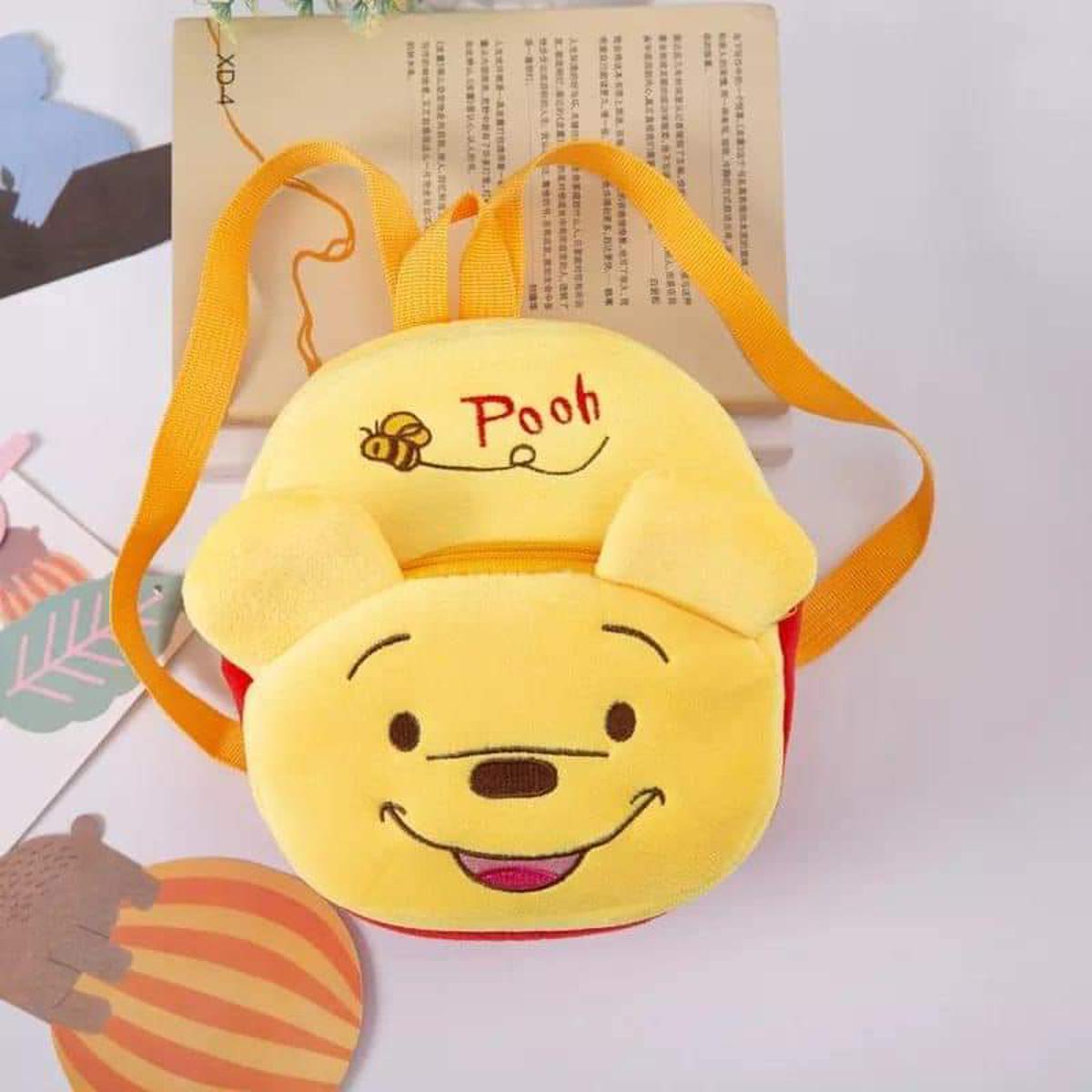 Small Pooh Stuffed Bag for Boys and Girls School Bag Gift for Kids