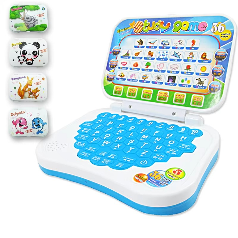 Children’s Gift Cartoon Fold English Alphabet Language Learning Machine Baby Tablet Educational Toy