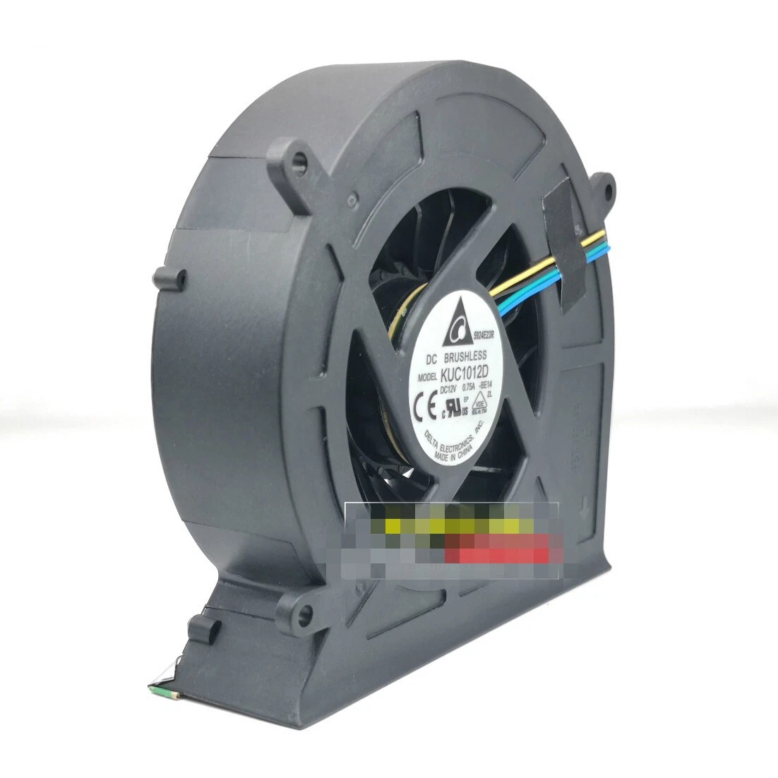 Original PC Computer KUC1012D 12V 0.75A 4 Wire Temperature Controlled Turbine Fan