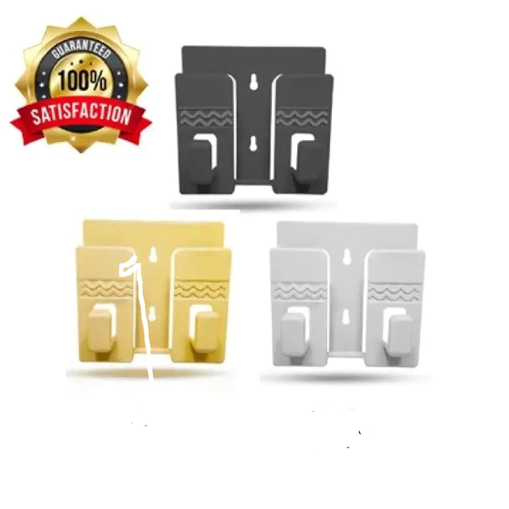 Pack of 3 Wall Mounted Mobile Phone Holder