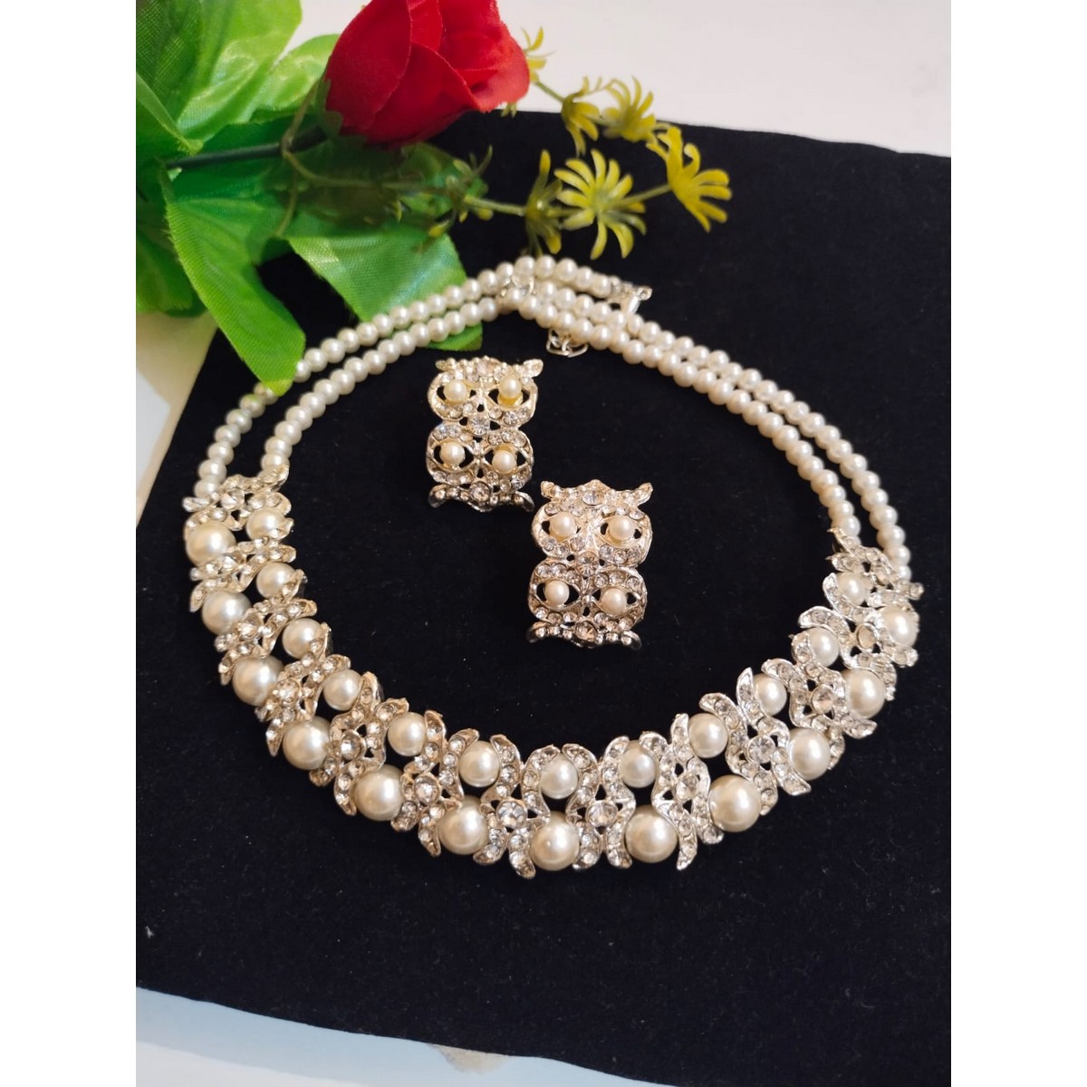 Necklace With Earrings for Women