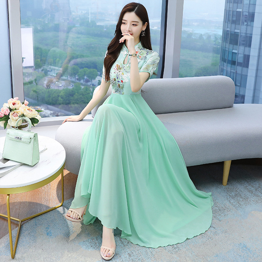 Chinese chiffon clearance dress