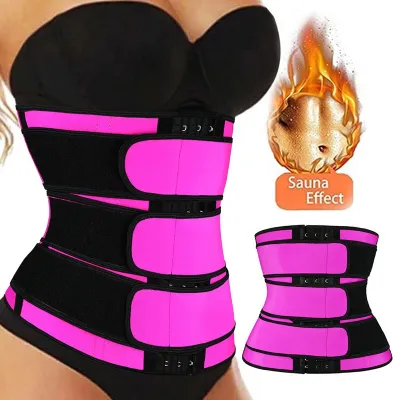 Waist Trainer Body Shaper Modeling Corset Sweat Belt Waist Trainer Thermo Slimming  Belts For Women Women's Binders And Shapers