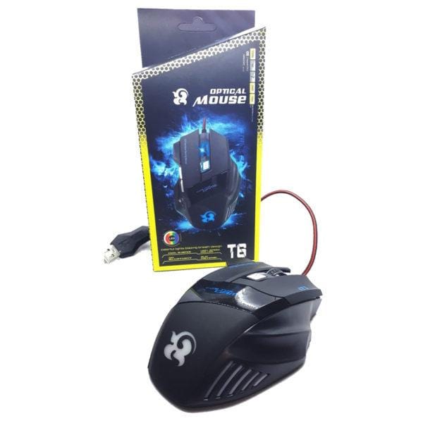 A70 Dragon Advance Gaming Optical Rgb Mouse with Coloured Lighting Effect USB Wired LED Backlit Illuminated 6 Buttons