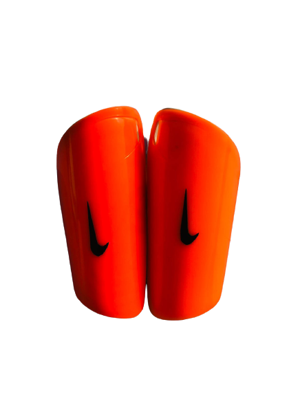 1 Pair Soccer/Football Shin Guards Shin Pads for Adult, Football Shin Guard,Calf Protective Gear Soccer Equipment (Orange)