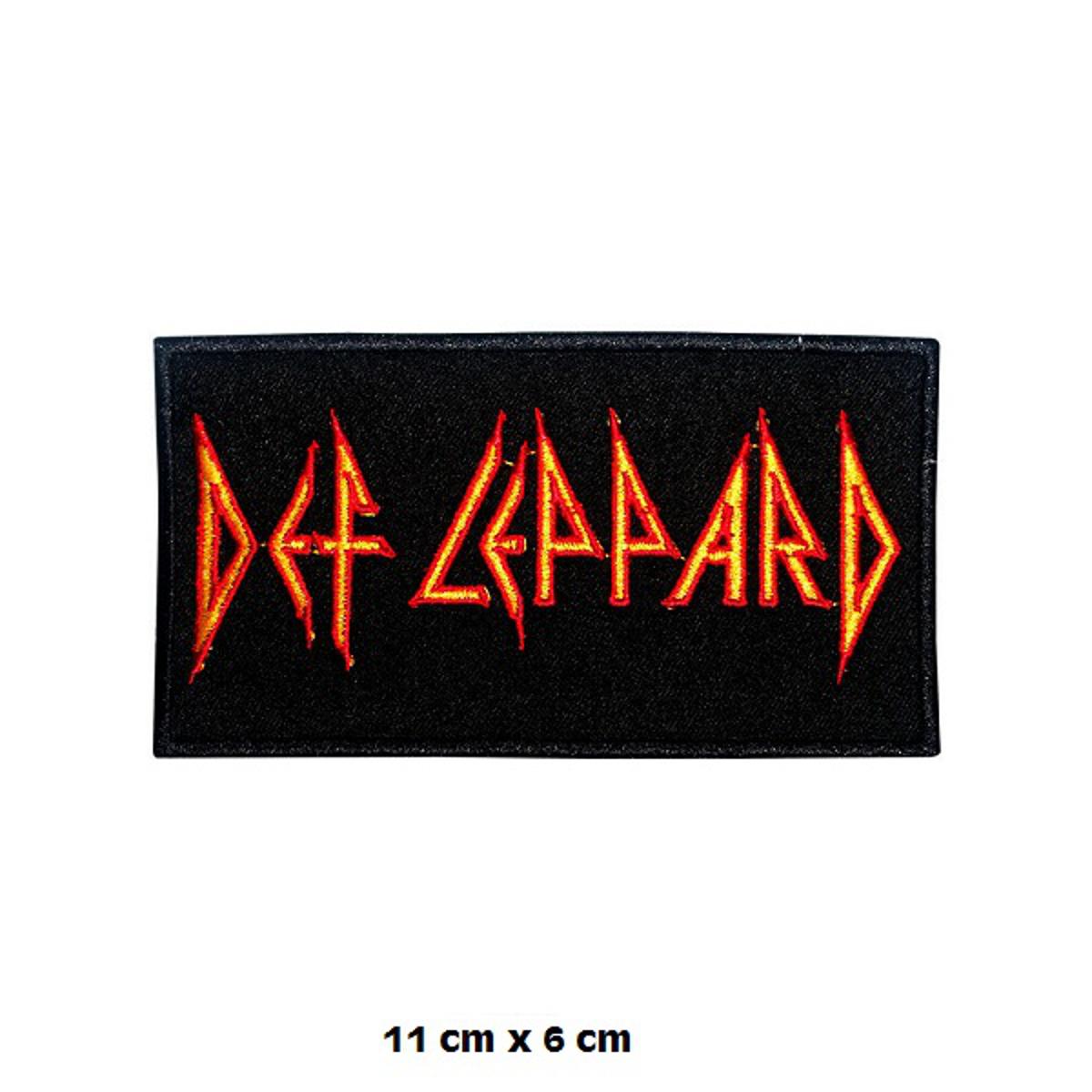 Def  English music  Rock Band Embroidery Iron on Sew on Patch kids clothing jeans repair bag cap shirt jacket shoes sports craft badge #1337
