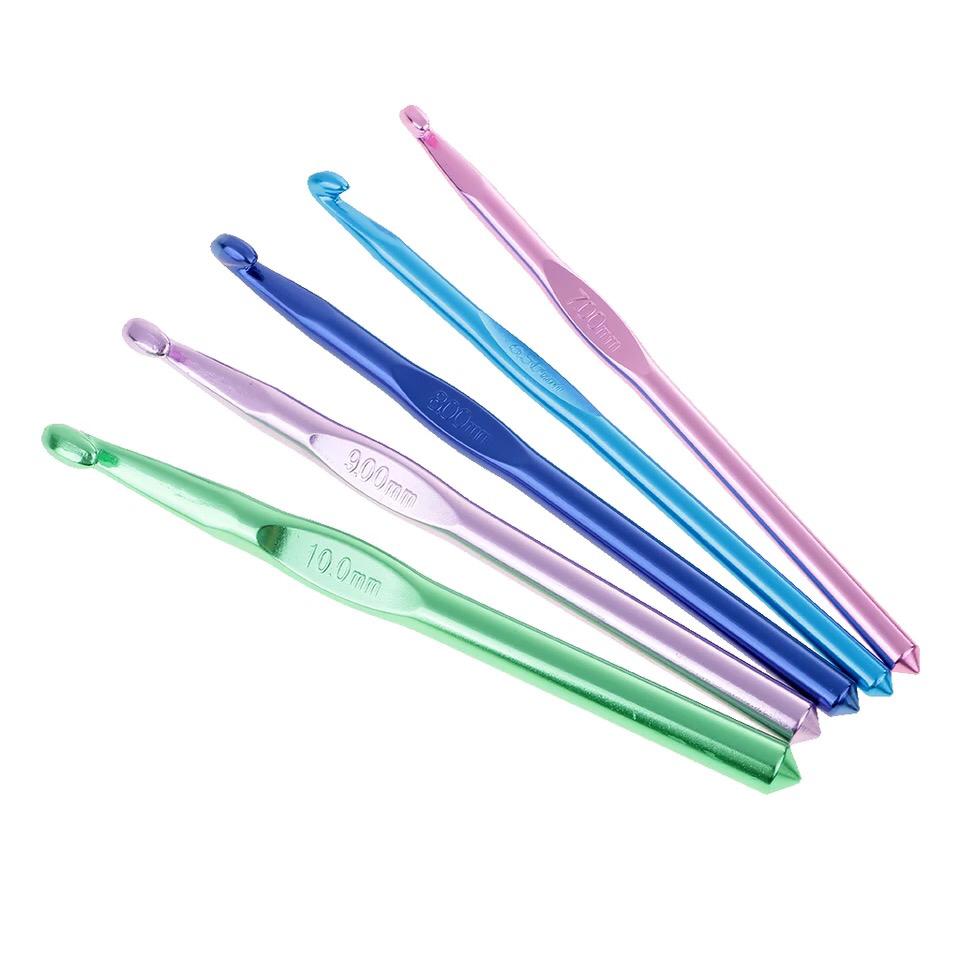 Aluminium Crochet Hook All Different Sizes Available 2mm 10mm Price